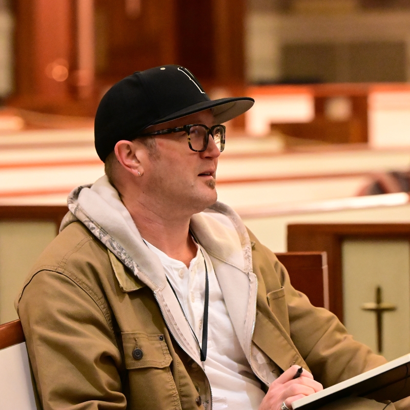 Youth ministry leader learning at a Lead Next Conference