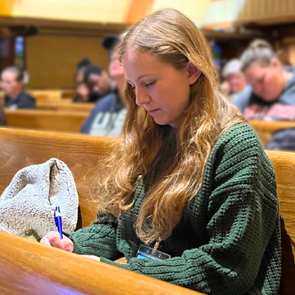 ministry leader pausing to reflect on ministry in a busy season.